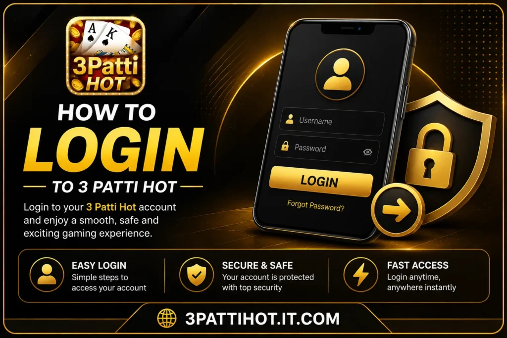 3 Patti Hot Login Guide