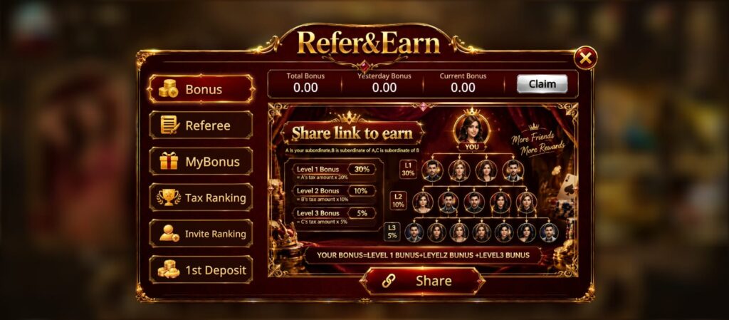 Taj Club Game Refer & Earn Money 